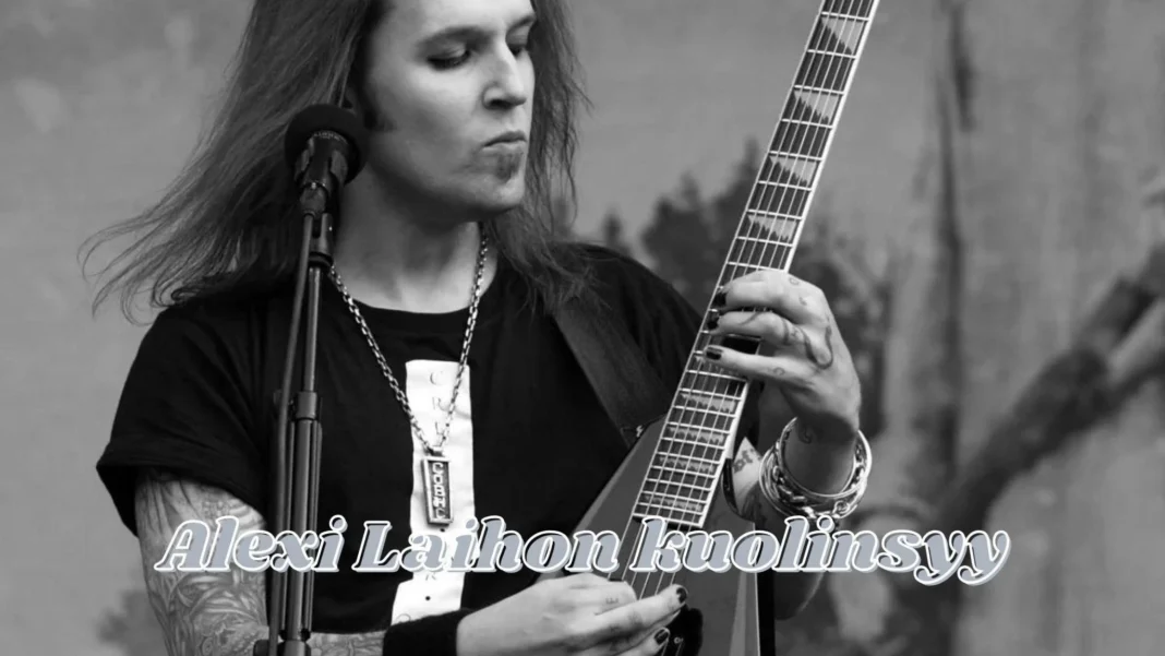 Alexi Laihon kuolinsyy